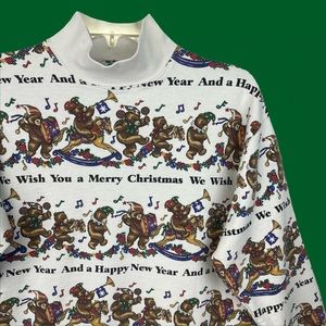 Vintage Nutcracker Long Sleeve Christmas Holiday New Year Sweatshirt